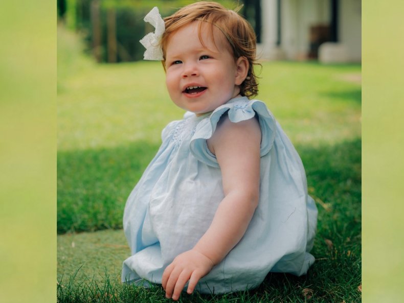 Lilibet Diana Mountbatten-Windsor Baby Photo