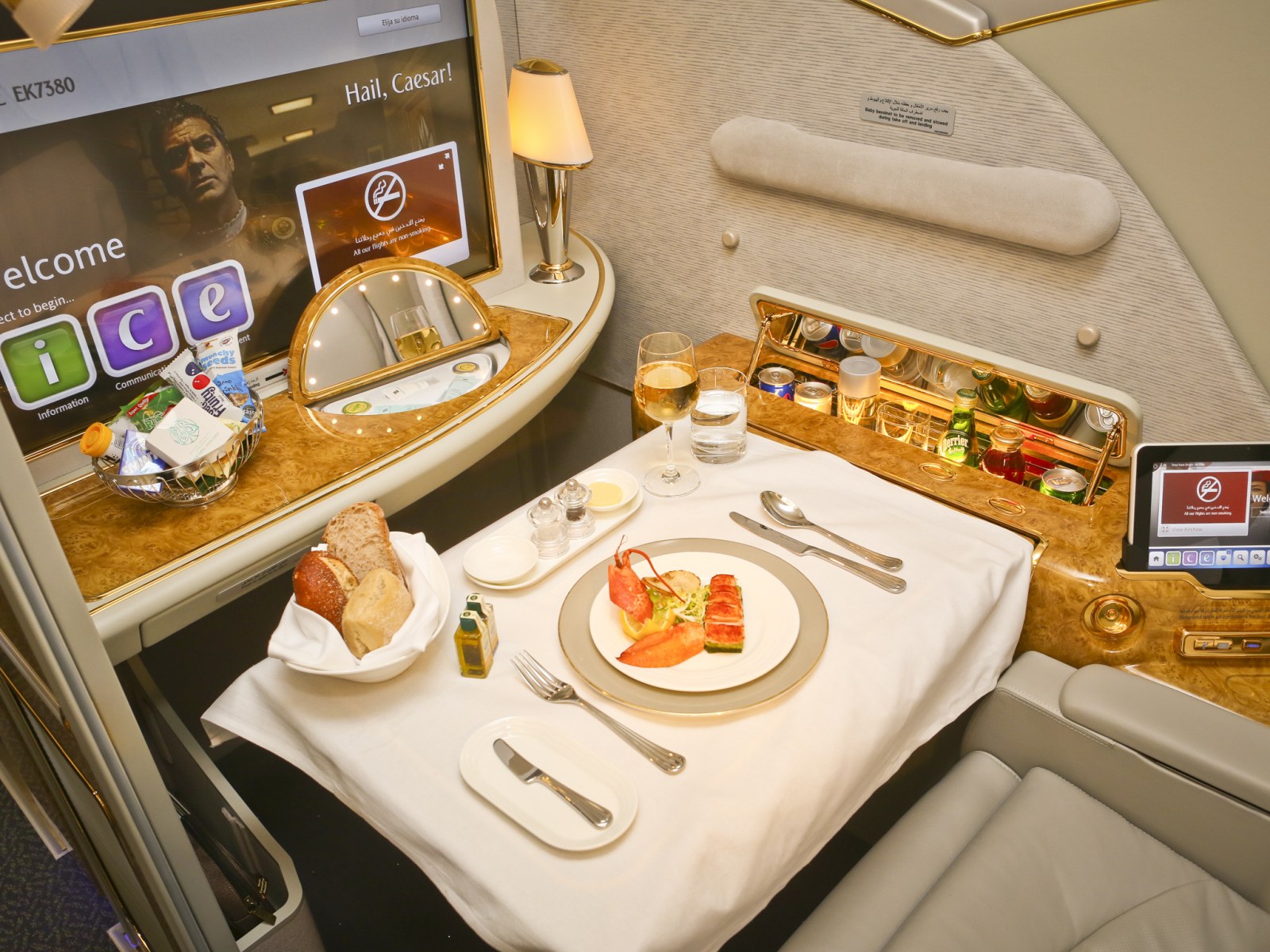 fly emirates first class price