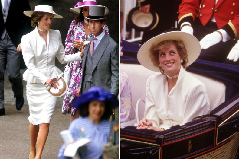 Princess Diana Royal Ascot 1986