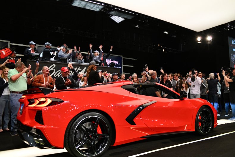 2020 Chevrolet Corvette Stingray VIN 001