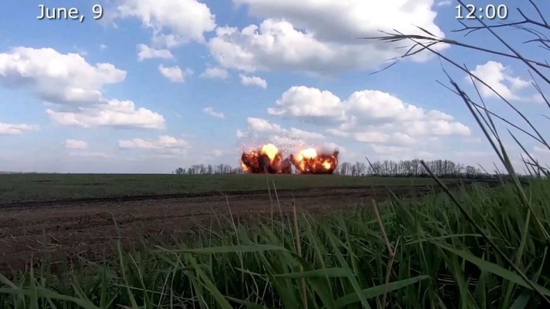 Donetsk missile strikes