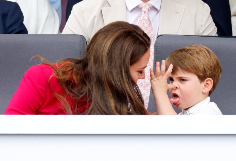 Prince Louis Jubilee Restlessness