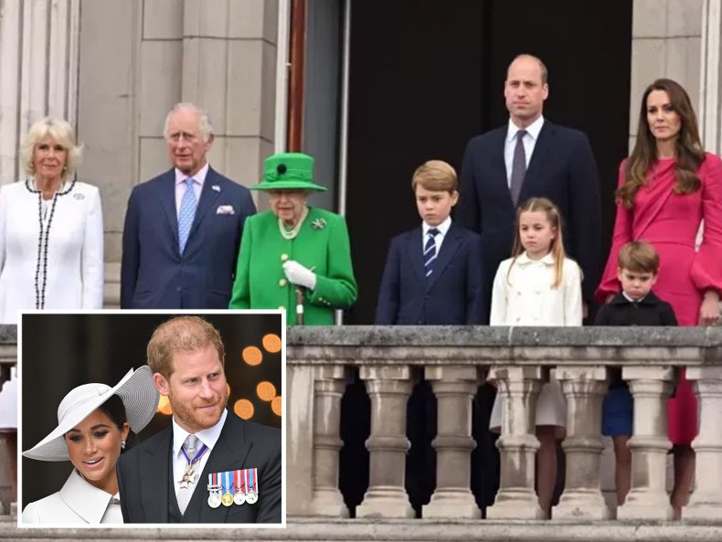 The Royal Family Harry and Meghan