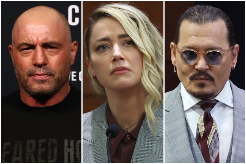 Joe Rogan, Amber Heard, Johnny Depp