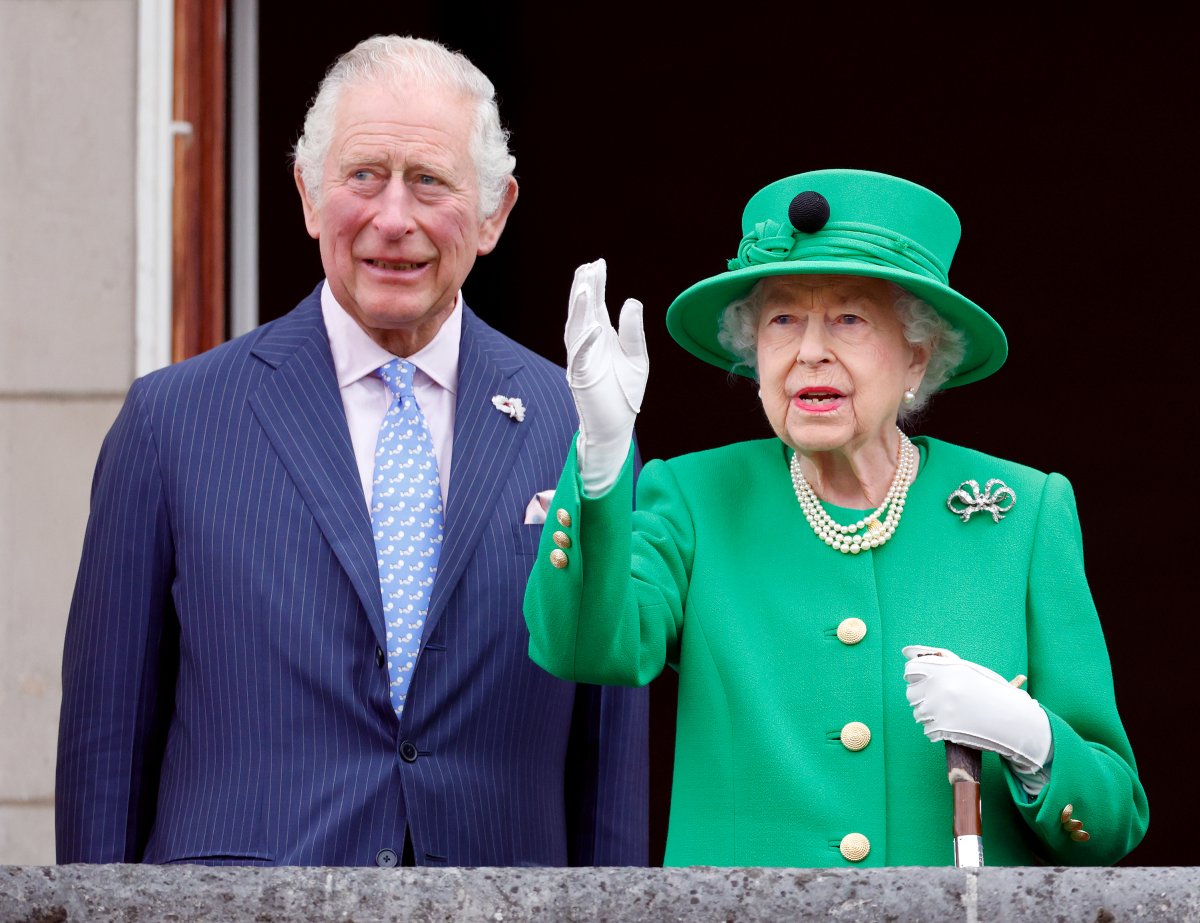 Prince Charles Queen Elizabeth II Balcony Jubilee