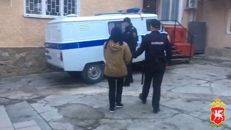 Valeria Goldenberg arrest in Crimea