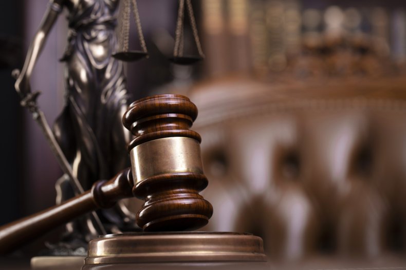 Stock image depicts court scene
