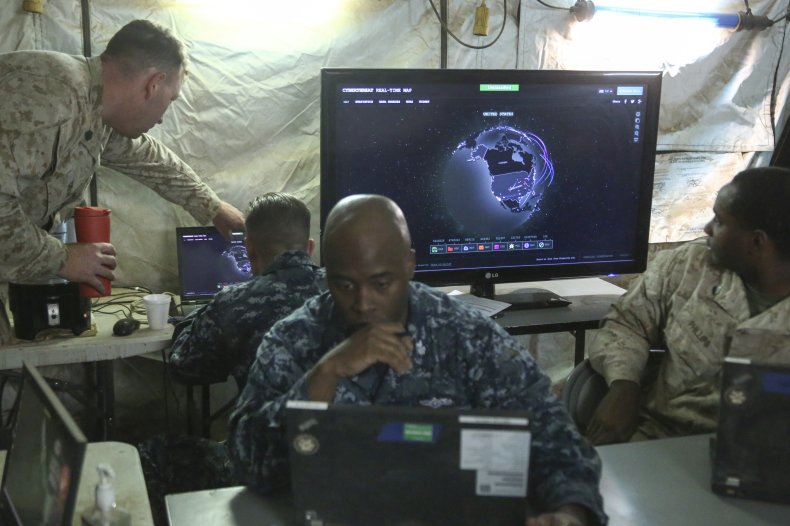 US, Marines, conduct, cyber, exercise, 2016