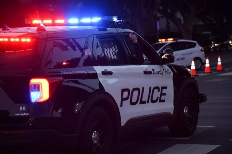 Semi-truck hits car, pole, bystander, wall, crashes
