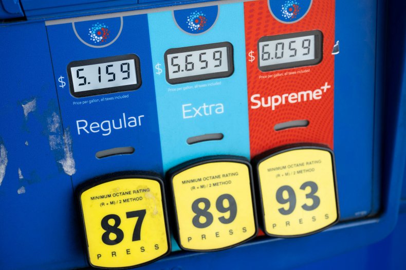 A gas station owner gives up high prices