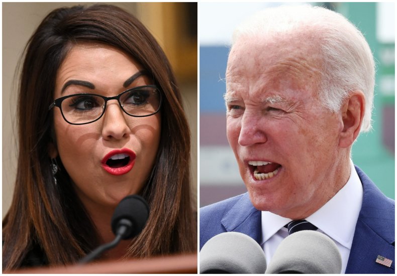 Lauren Boebert Joe Biden