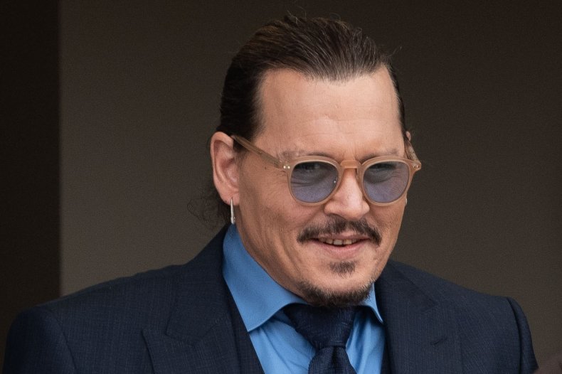 Johnny Depp at his defamation trial