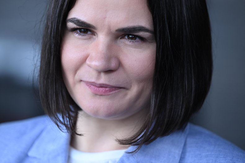 Sviatlana Tsikhanouskaya at CDS in Copenhagen, Denmark