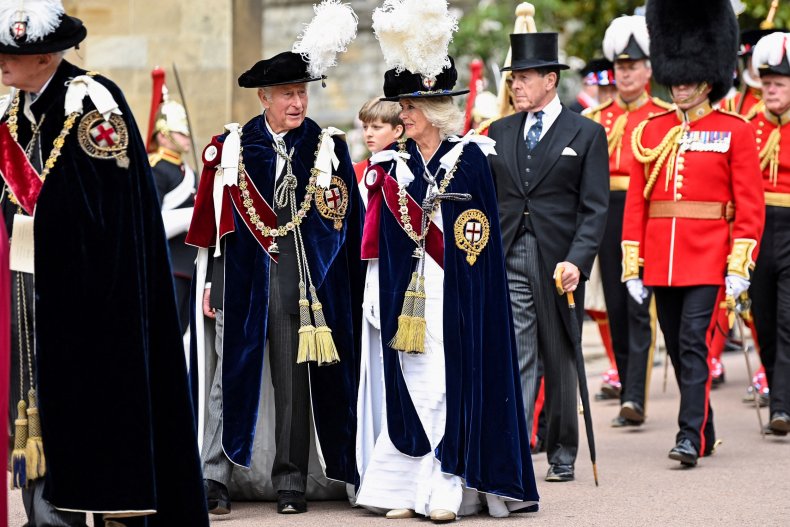 Camilla Duchess of Cornwall Garter Day