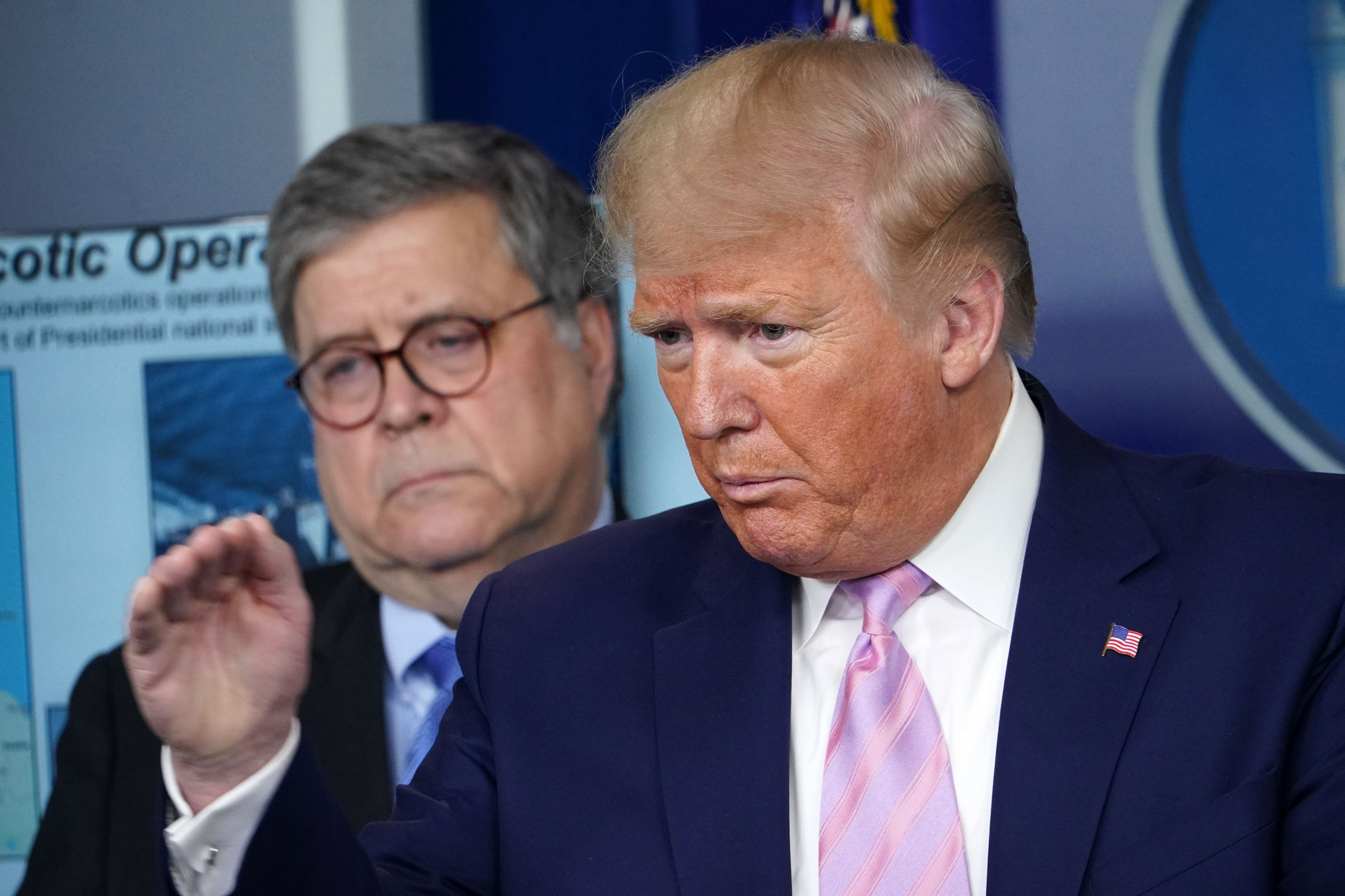 Trump Slams Bill Barr After He Dismisses 2020 Election Fraud: 'No Guts'