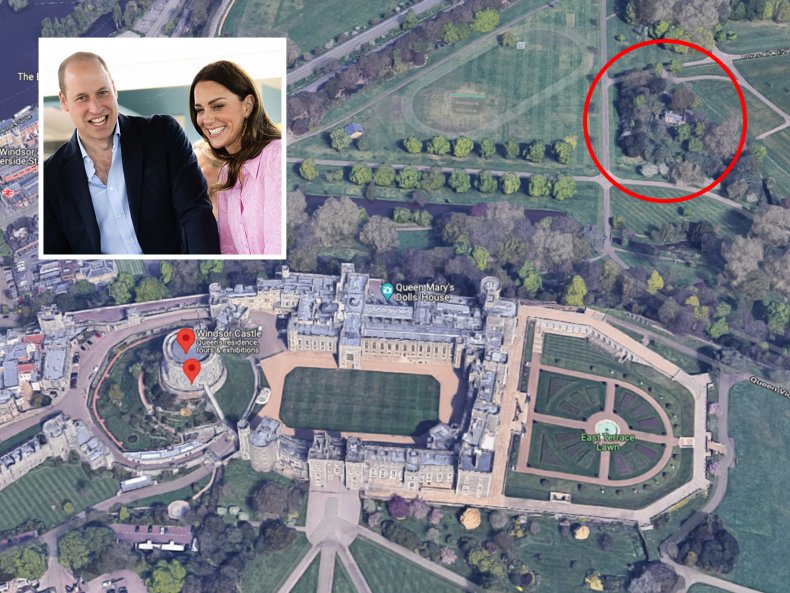 Prince William, Kate Middleton  and Adelaide Cottage