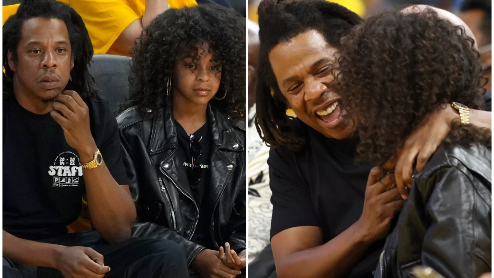 Beyonce fans think her daughter Blue Ivy, 10, looks SO grown up & just like  her mom at NBA game with dad Jay Z