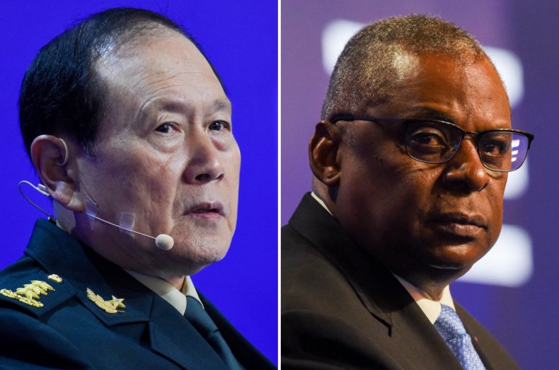 Wei Fenghe, Lloyd Austin Attend Shangri-La Dialogue