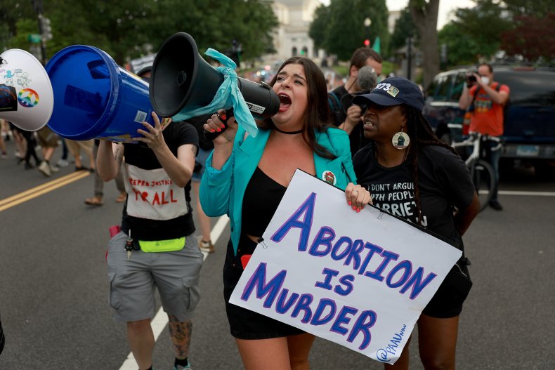 Anti-abortion activists roe v wade