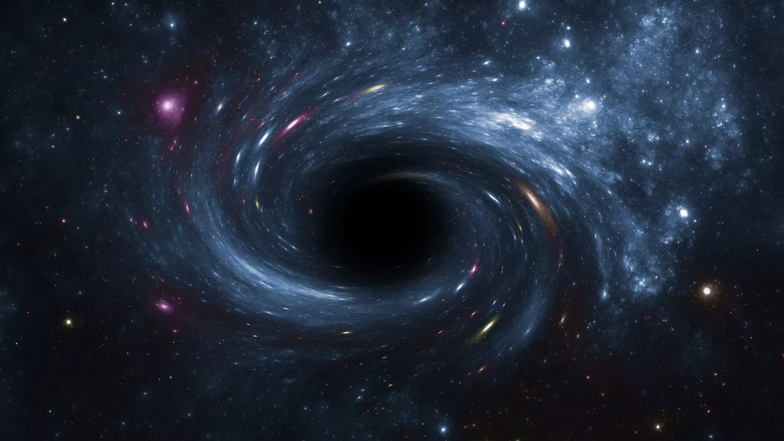 Rogue black hole wandering the milky way could kick planets into deep space