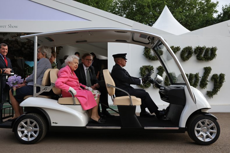 Queenmobile at The Chelsea Flower Show