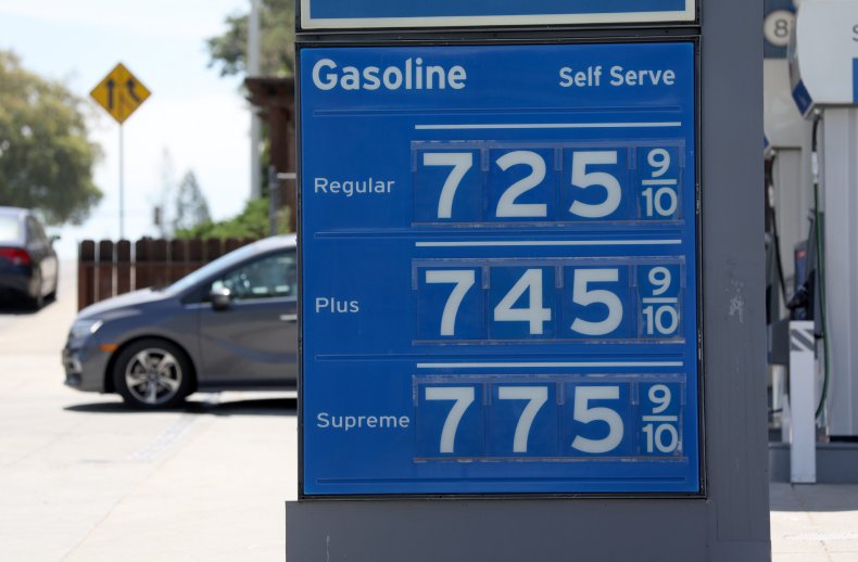 Gas prices new national record