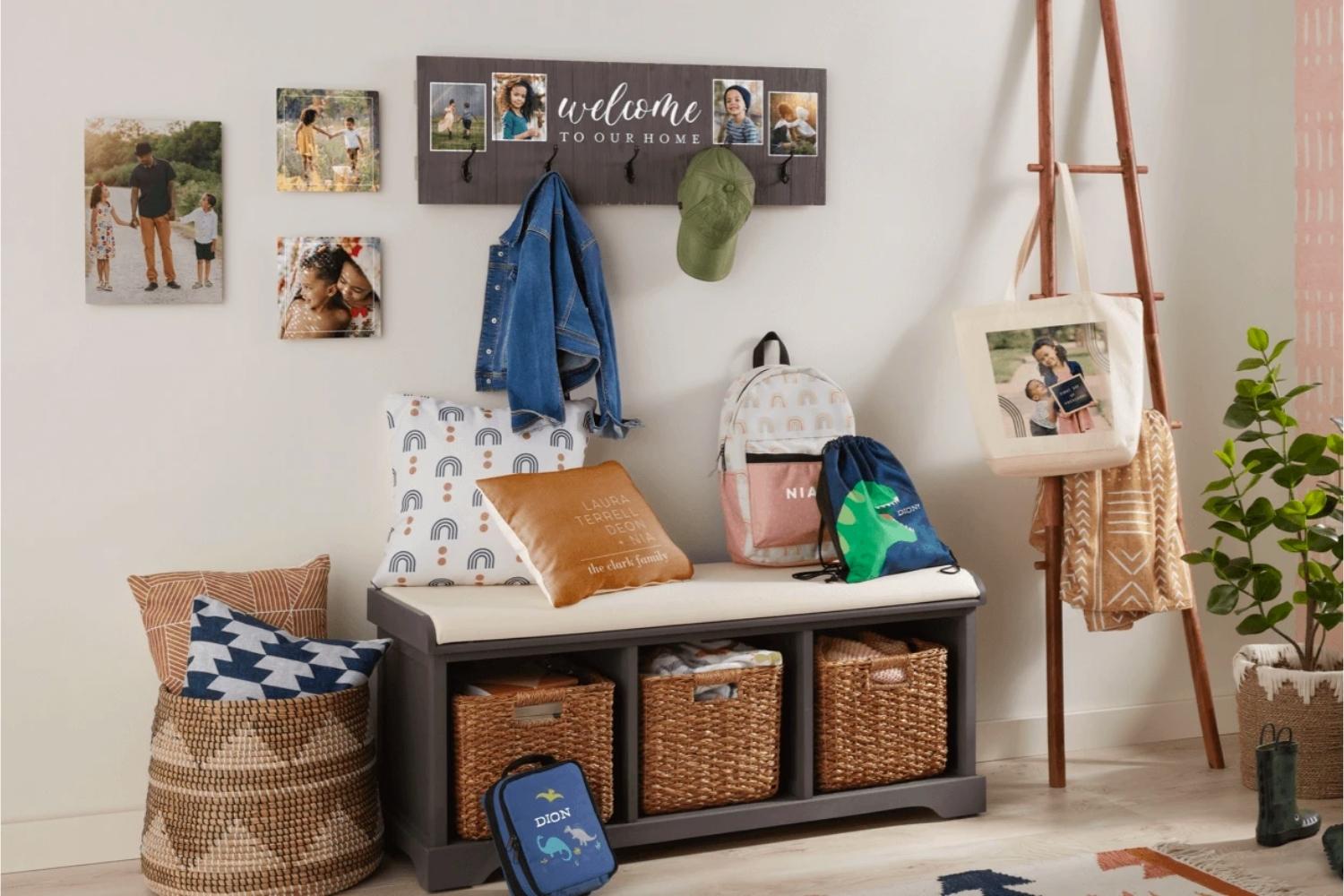 decorate home with shutterfly