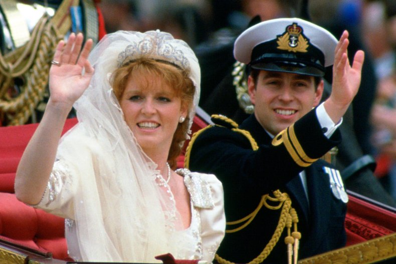 Sarah Ferguson Marries Prince Andrew