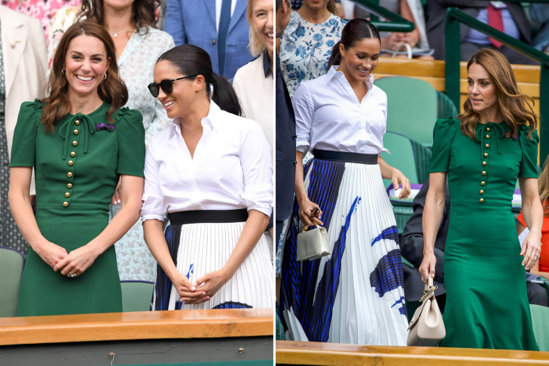 Kate Middleton and Meghan Markle Wimbledon 2019