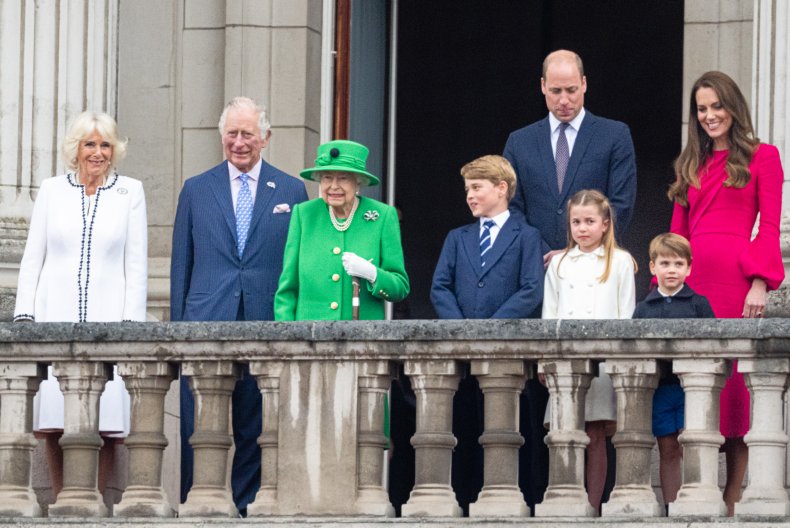 Queen's Platinum Jubilee Pageant Appearance