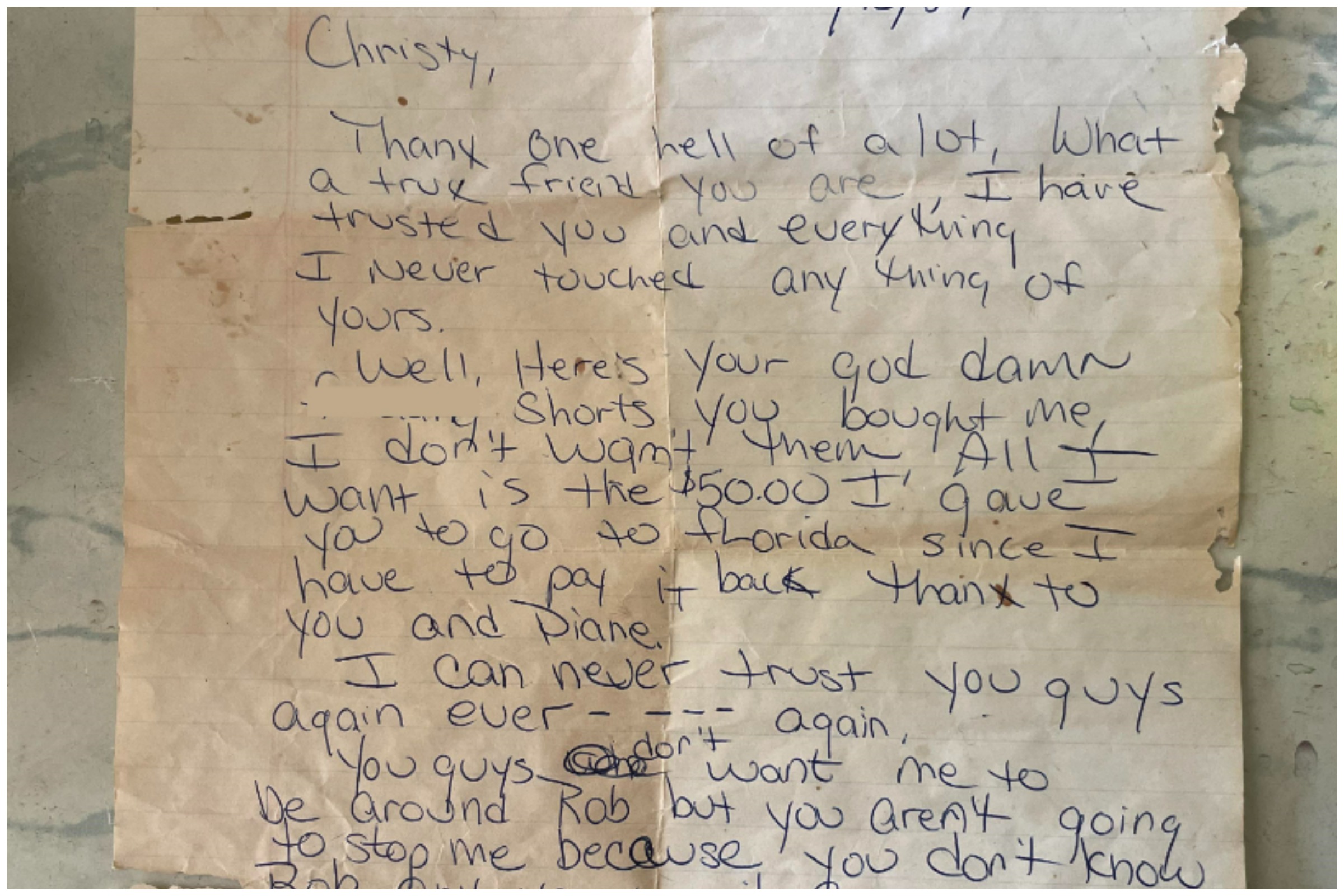 Man Finds Savage 1987 Letter While Renovating Old House: 'Never Trust ...