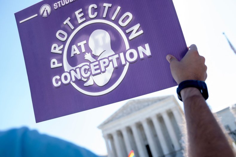 Abortion protest Supreme Court