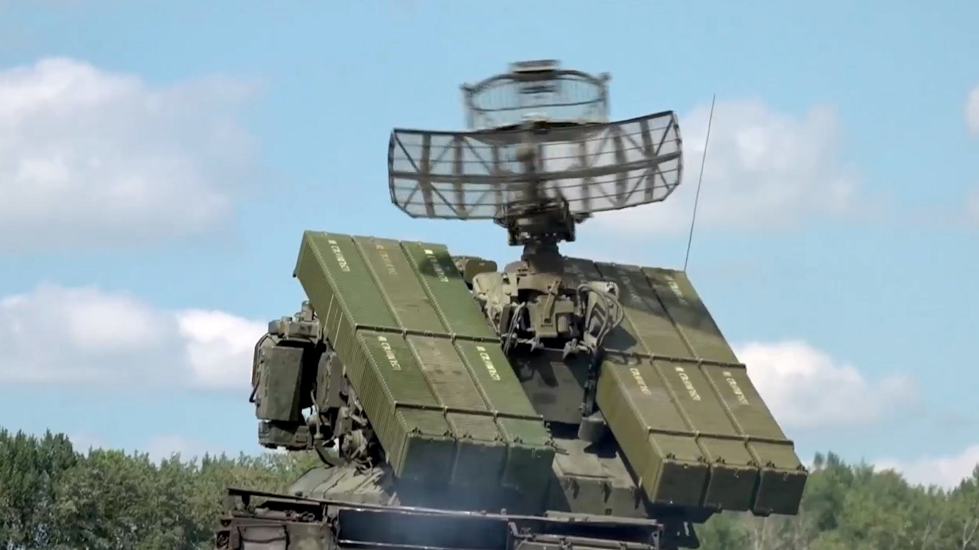 Watch: Russia Shows Off Air Defense System Against Ukraine