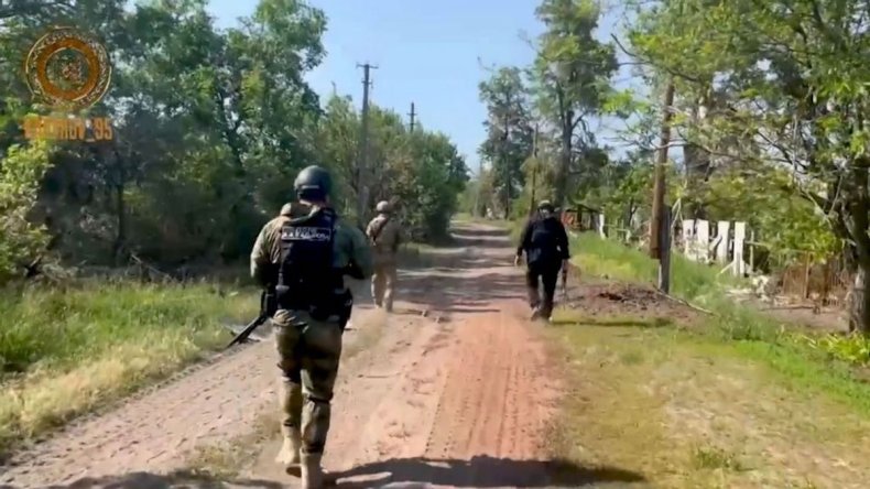 Russian forces take Komyshuvakha in Ukraine