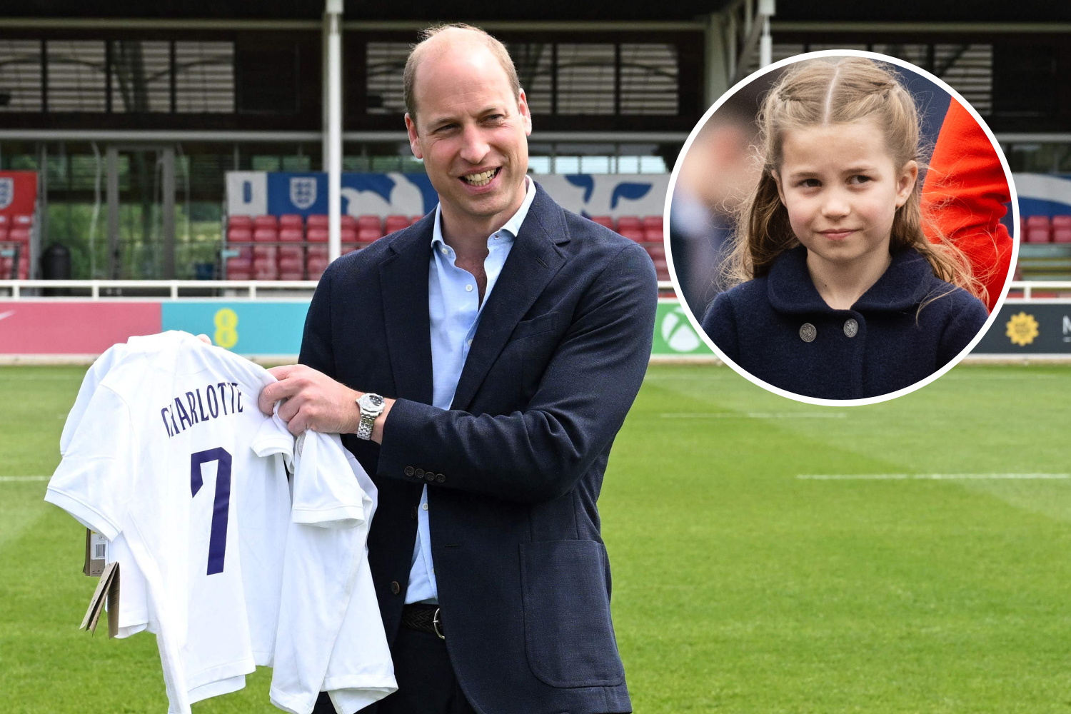Công chúa Charlotte muốn đội tuyển bóng đá nữ Anh biết cô ấy là một thủ môn xuất sắc