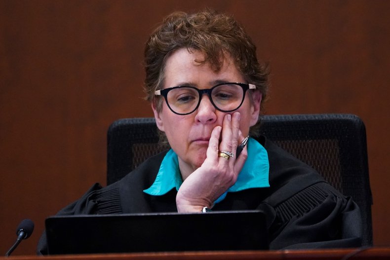 Judge Penney Azcarate at Depp-Heard defamation trial