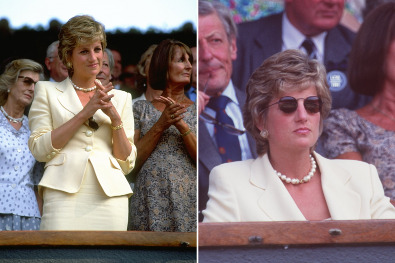 Princess Diana Wimbledon 1995