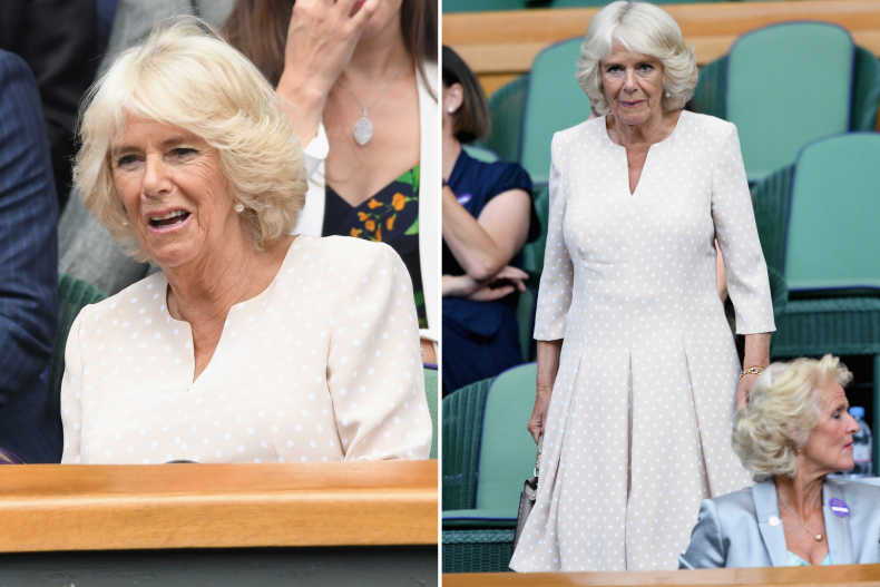 Camilla, Duchess of Cornwall Wimbledon 2018