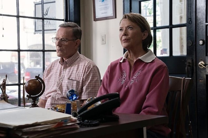 Cranston and Bening in their new movie