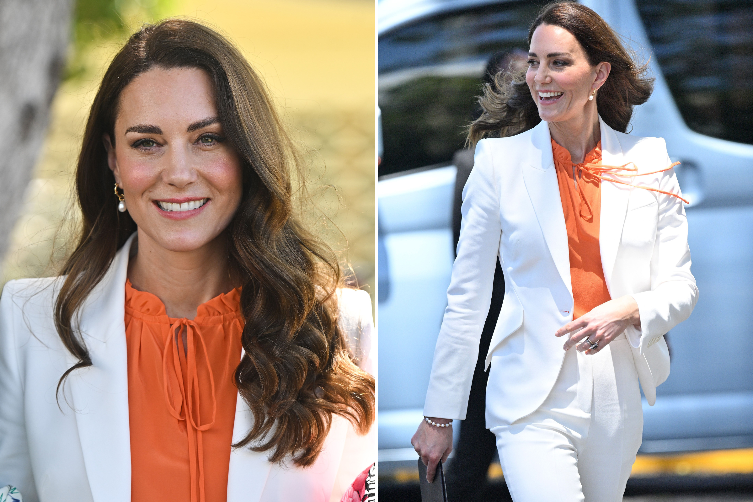 Kate Middleton And Meghan Markle's Top Pantsuit Fashion Moments - Newsweek