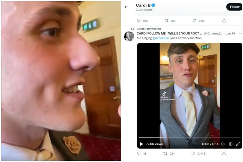 Sean McCarragher and Twitter screengrab.