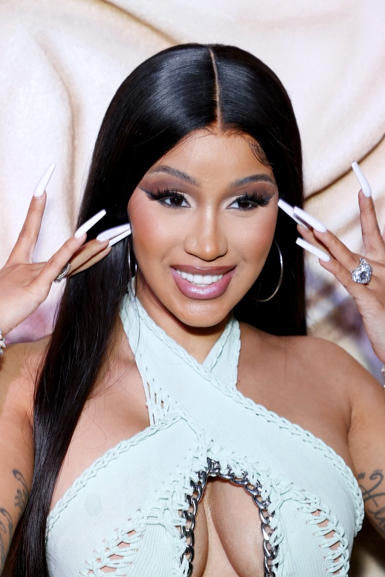 Cardi B in Miami, 2021.