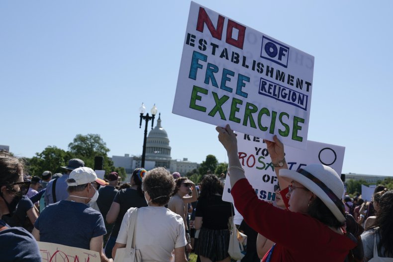Abortion protest Washington DC