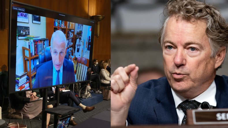Fauci Rand Paul Spar