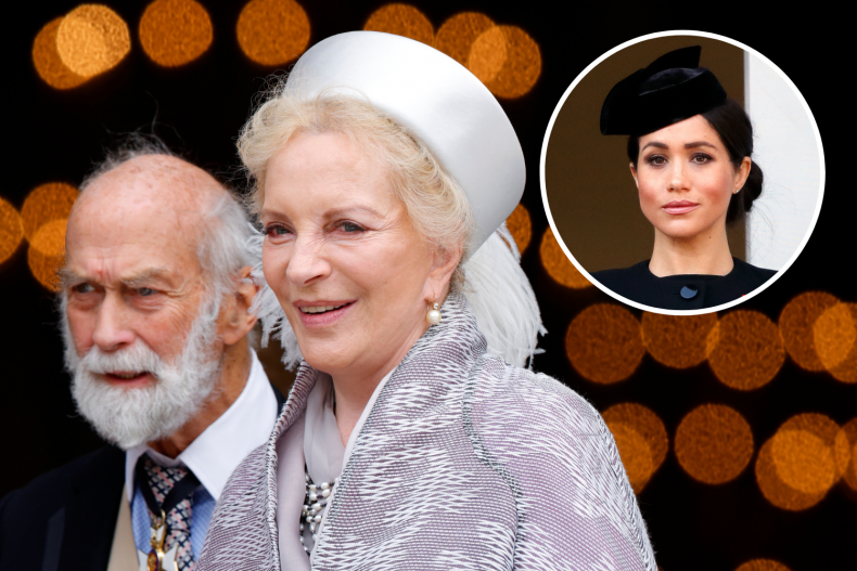 Prince and Princess Michael of Kent, Meghan