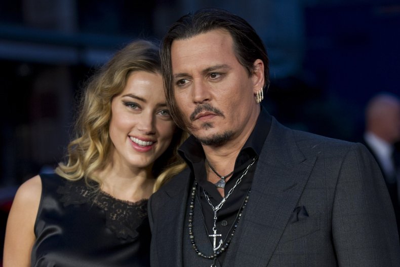 Amber Heard and Johnny Depp before divorce