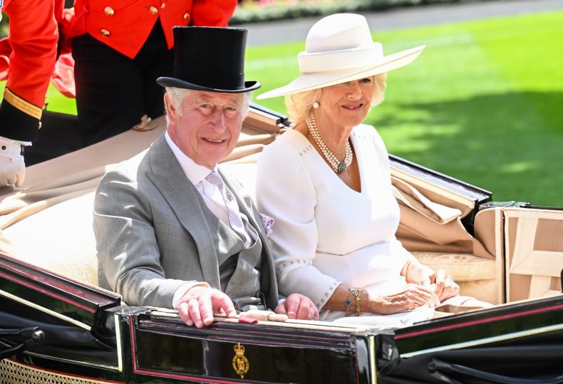 Prince Charles Camilla Duchess of Cornwall Ascot