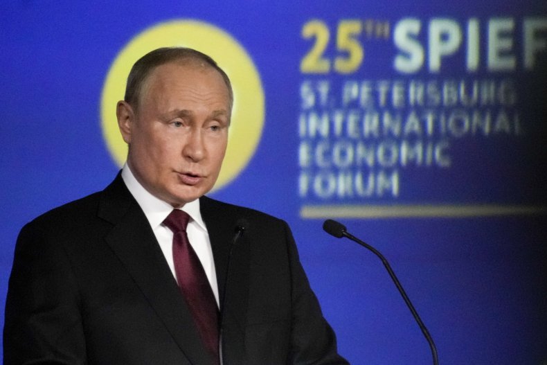 Russian President Vladimir Putin