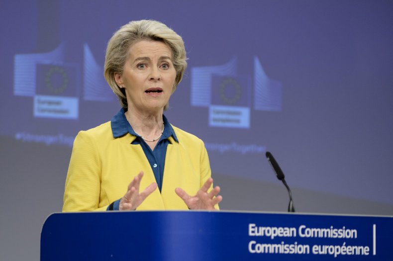 Ursula von der Leyen Ukraine EU Status