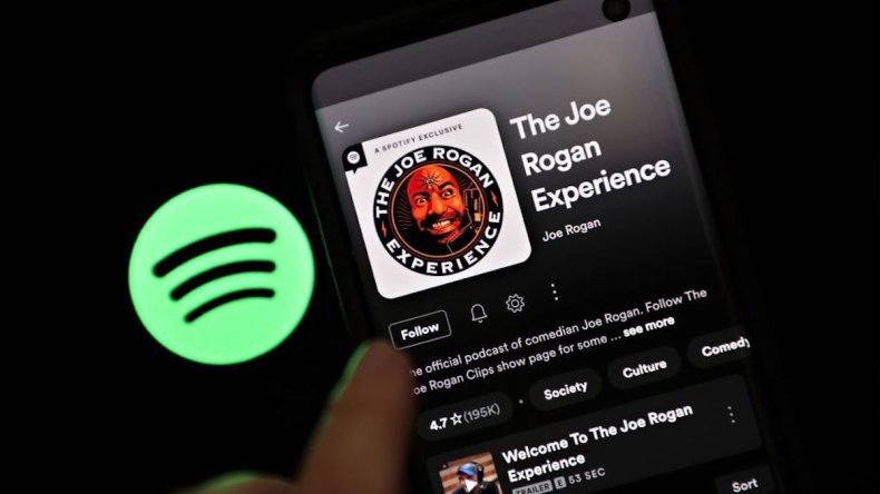 Joe Rogan Experience podcast on Spotify